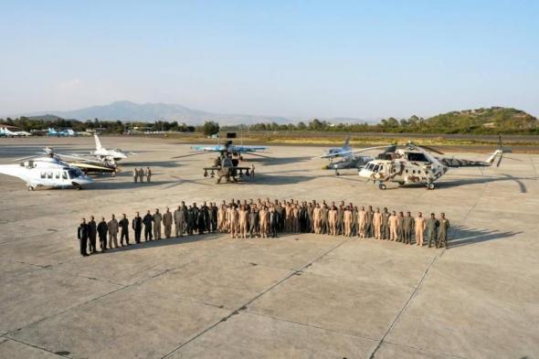 القوات الجوية والدفاع الجوي تشارك نظيرتها الإثيوبية في الاحتفال بذكرى تأسيسها