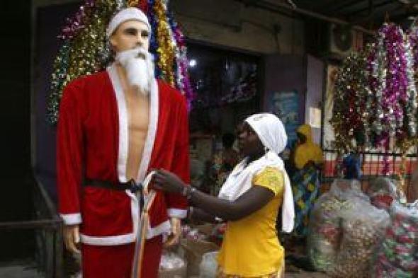 ازدهار أسواق عيد الميلاد في ساحل العاج استقبالا للعام الجديد