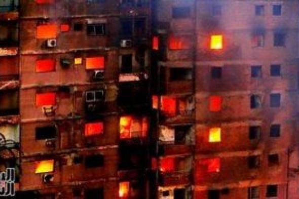 أمن استوديو الأهرام: الحريق اندلع بأحد الأبنية الخشبية وامتد لباقى المكان