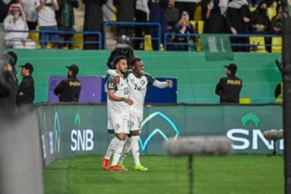 سالم الدوسري الأفضل في مباراة الأخضر وطاجيكستان