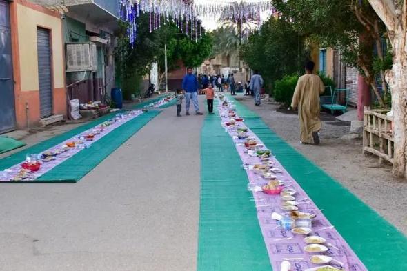 حكاية أكبر مائدة إفطار رمضانية في الصعيد "تكفي 5 آلاف شخص"