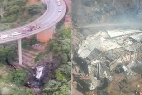 جنوب إفريقيا: مصرع 45 شخصًا بسقوط حافلة من جسر في إقليم ليمبوبو
