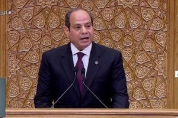 الرئيس السيسي: أمن مصر وسلامة شعبها العزيز هو خيارى الأول وفوق أى اعتبار