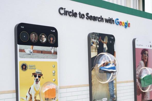 جوجل تطرح ميزة Circle to Search إلى Pixel Fold