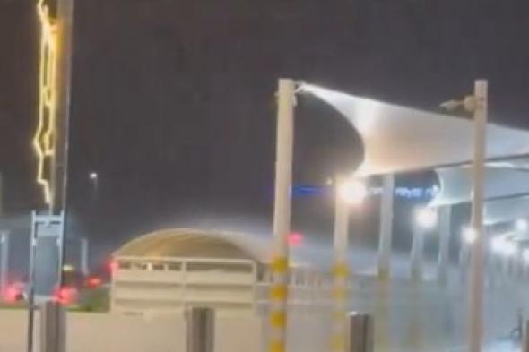 الإمارات.. أمطار غزيرة مع برق ورعد نتيجة الحالة الجوية