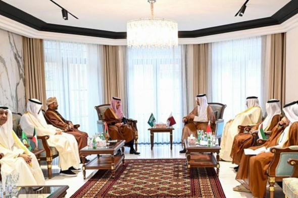 وزير الخارجية يشارك في الاجتماع الاستثنائي الرابع والأربعين للمجلس الوزاري الخليجي
