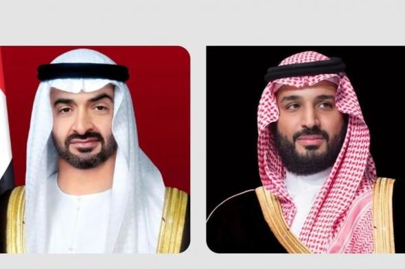 ولي العهد يبحث تداعيات التصعيد العسكري بالمنطقة مع الرئيس الإماراتي