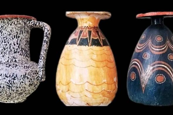 3 أوانٍ أثرية فريدة في المتحف المصري
