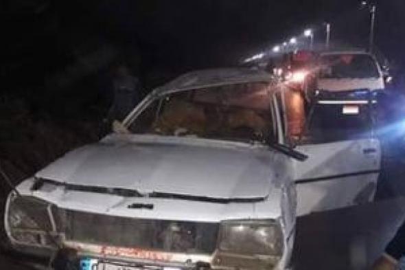 إصابة 4 أشخاص إثر حادث انقلاب سيارة فى الشيخ زايد