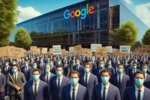 اعتقال موظفى جوجل فى الولايات المتحدة خلال احتجاج "أوقفوا العمل مع إسرائيل"
