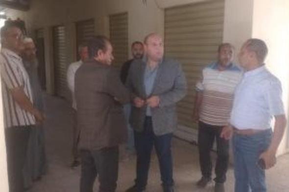 نائب محافظ الجيزة يتفقد سوق ابن حزم بالبدرشين تمهيدا لتشغيله قريبا