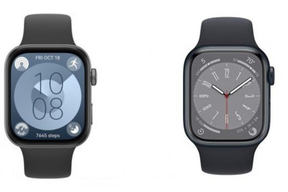 ساعة هواوي الجديدة تتشابه بشكل صارخ مع ساعة Apple Watch