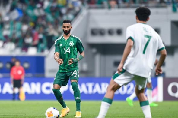 الأخضر الأولمبي يخسر أمام العراق ويتأهل للدور القادم من كأس أسيا تحت 23