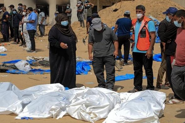 عدد شهداء العدوان الصهيوني على غزة يرتفع إلى 34262.. والاتحاد الأوروبي يدعو لفتح تحقيق بشأن المقابر الجماعية