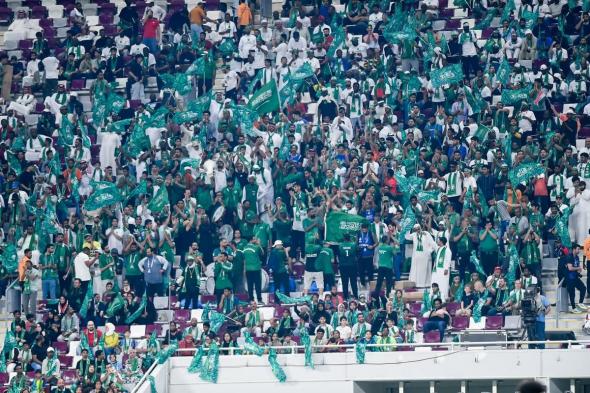الجماهير السعودية تدعم الأخضر في المواجهة أمام أوزبكستان بوسم "موعدنا الدوحة"