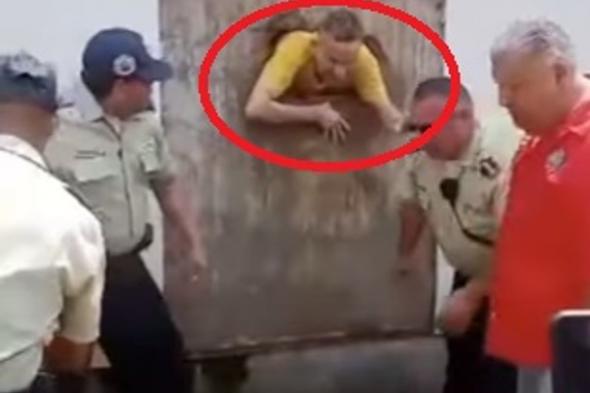 بعد عام ونصف من الحفر.. بالفيديو: سجناء بفنزويلا حفروا نفقًا للهروب والنهاية مفاجأة