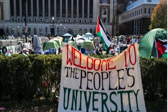 طلاب جامعة كولومبيا الأمريكية.. حركة احتجاجية متصاعدة دعما لغزة