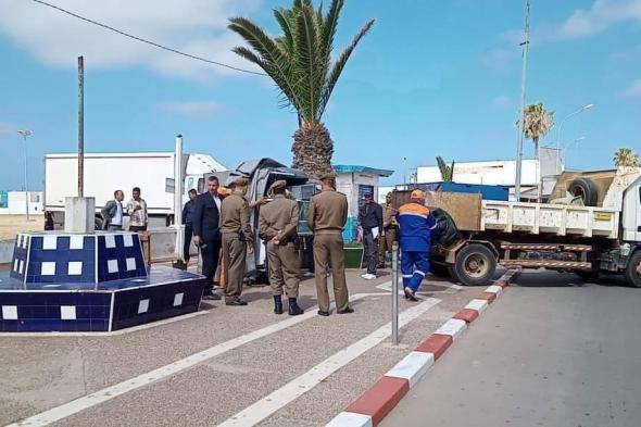 انطلاق حملة تحرير الملك العمومي بمدينة سيدي إفني