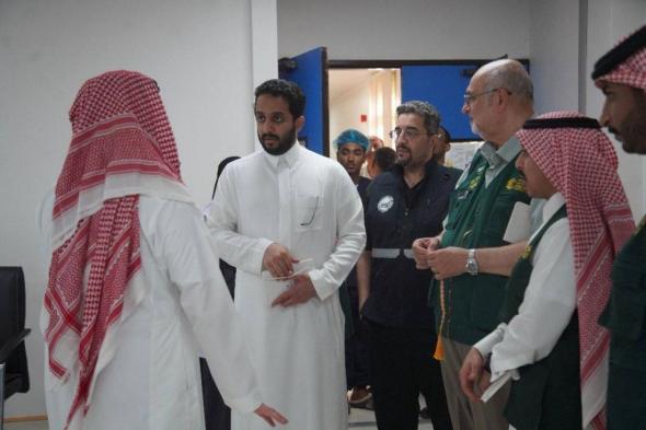 وصول الفريق الطبي السعودي لمستشفى الأمير محمد بن سلمان في عدن