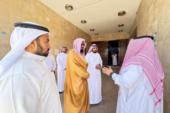 مدير عام الفرع بالمدينة يتفقد إدارة المساجد والدعوة والإرشاد بمحافظة العيص