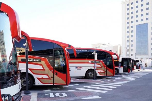 تعليق مؤقت لخدمة الحافلات بسبب الأحوال الجوية في دبي