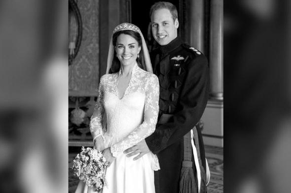 الأمير وليام وزوجته كيت ينشران صورة «خاصة» بالذكرى السنوية لزواجهما