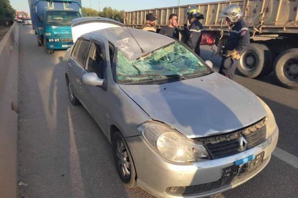 الشلف: وفاة شخص و إصابة 3 آخرين في حادثي مرور متفرقين بالطريق السيار شرق غرب