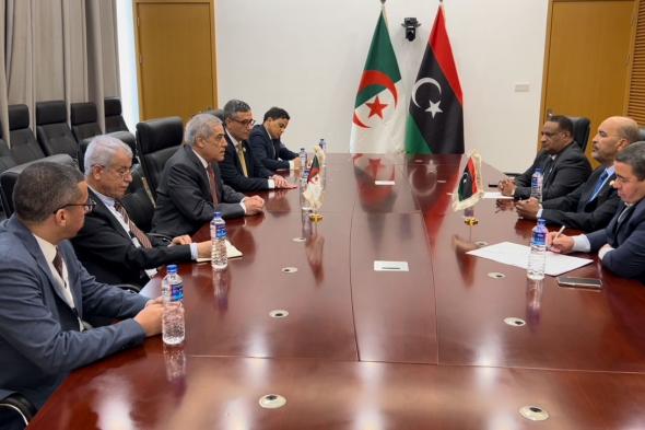 الوزير الأول يتحادث مع نائب رئيس المجلس الرئاسي الليبي
