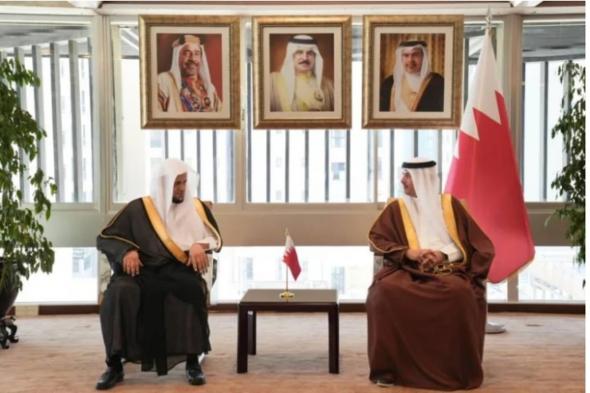 النائب العام يبحث فرص التعاون مع وزير العدل البحريني