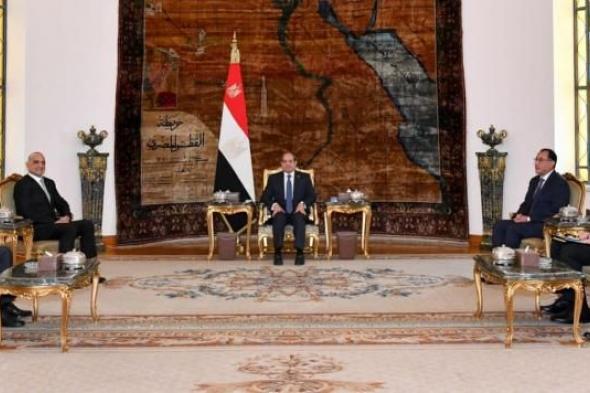 الرئيس السيسى يستقبل رئيس الوزراء ووزير الدفاع بالمملكة الأردنية الهاشميةاليوم الخميس، 9 مايو 2024 01:14 مـ   منذ 16 دقيقة