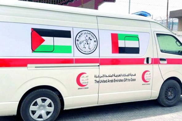 «الفارس الشهم 3» تُسلم سيارة إسعاف وجهاز أشعة لوزارة الصحة في غزة