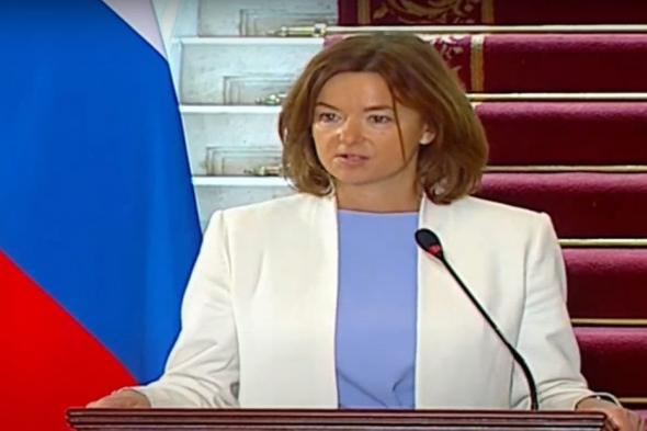 وزيرة خارجية سلوفينيا: مصر تقوم بدور استثنائي لضحايا الحرب بغزة
