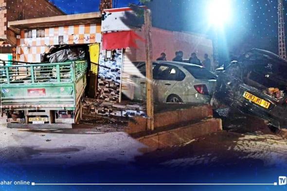 شاحنة تدهس 7 مواطنين بأفلو في الأغواط .. الوالي المنتدب يطمئن على حالتهم