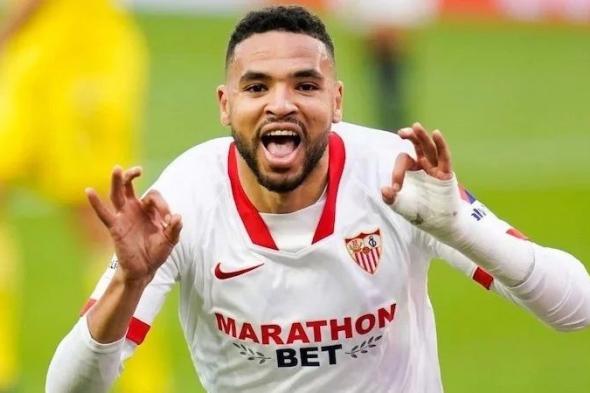 المغربي النصيري مهدد بالإيقاف 12 مباراة في الدوري الإسباني