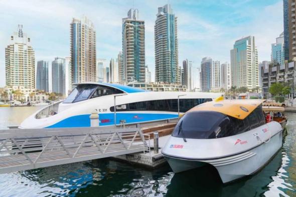 طرق دبي تبدأ تشغيل الشبكة الموسمية لخدمات النقل البحري