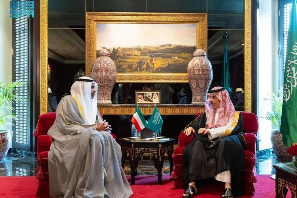 وزير الخارجية يناقش مع نظيره الكويتي مستجدات القضايا الإقليمية والدولية ذات الاهتمام المشترك