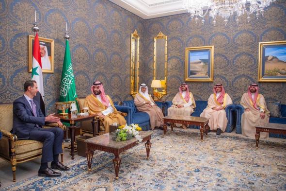 ولي العهد يلتقي الرئيس السوري على هامش "القمة العربية" بالمنامة