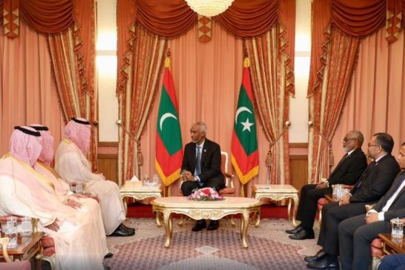 رئيس "السعودي للتنمية" يبحث تعزيز التعاون التنموي مع الرئيس المالديفي
