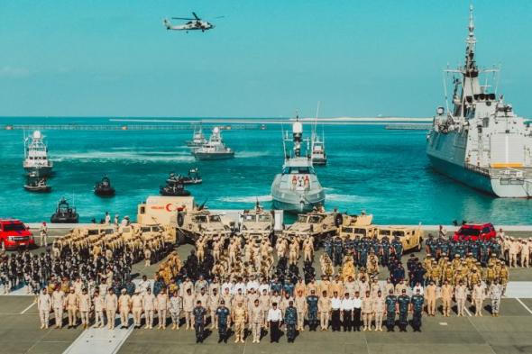 القوات البحرية العربية تشارك في تدريبات عسكرية ضخمة بقيادة مصر