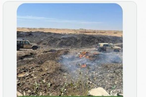 «الأمن البيئي» تضبط مخالفًا لتلويثه البيئة بحرق مخلفات صناعية في محافظة جدة