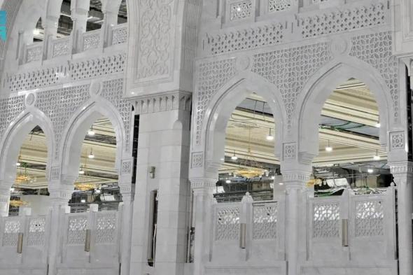الرواق السعودي.. أيقونة بناء ومن مآثر العمارة السعودية للمسجد الحرام