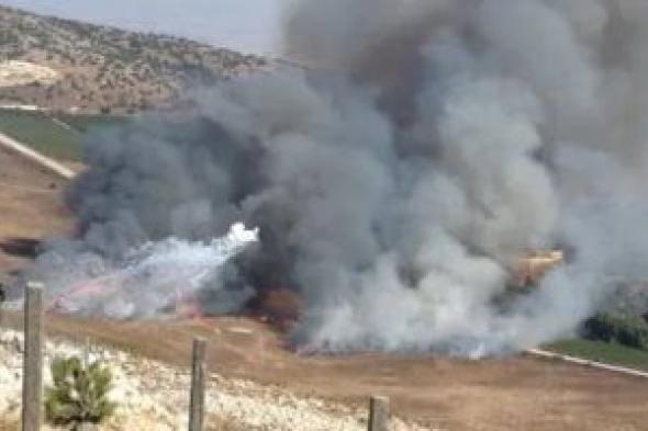 الاحتلال الإسرائيلى يشن غارة جوية على مدينة بنت جبل جنوب لبنان