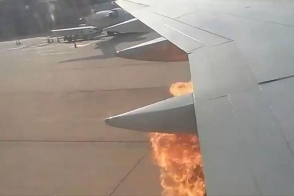 محرك طائرة «يشفط» رجلاً في مطار أمستردام ..ويتسبب بمقتله