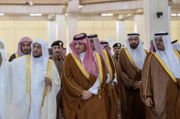 الأمير عبدالعزيز بن سعود يتفقد عددًا من المشروعات التطويرية في المشاعر المقدسة