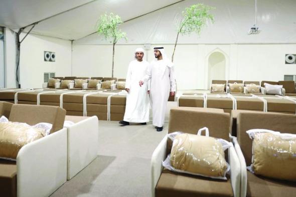 بدء التشغيل التجريبي لمخيمات الدولة في منى وعرفات