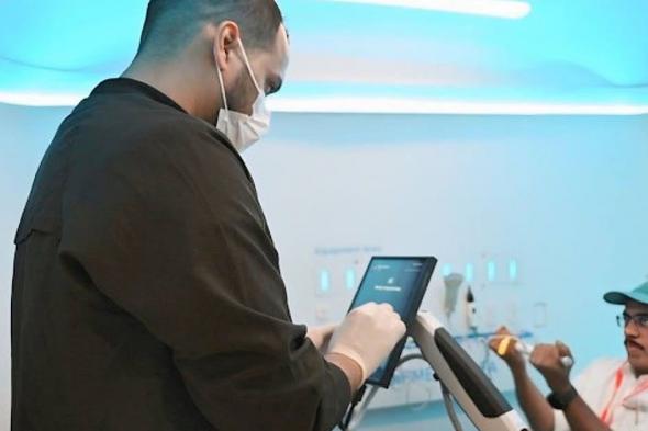 "طابة وطِبابا" تستكملان مهامهما النوعية في تقديم الرعاية الصحية لضيوف الرحمن بالمدينة المنورة