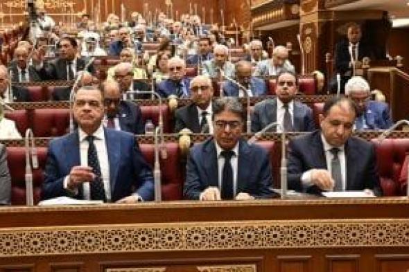 النائب أكمل نجاتى يستعرض أمام الشيوخ دراسة الأثر التشريعى لقانون الضريبية على العقارات