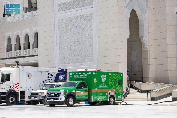 في 16 دقيقة.. العربة الصحية الوحيدة من نوعها بالشرق الأوسط تنقذ حاجًا أوغنديًا من نزيف دماغي حاد