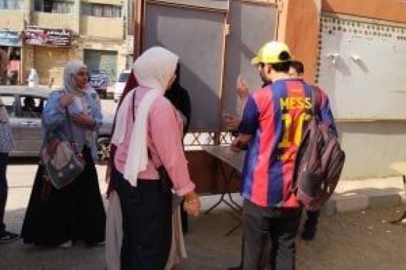 طلاب الشهادة الإعدادية بالقليوبية يؤدون امتحاني الجبر والدراسات الاجتماعية