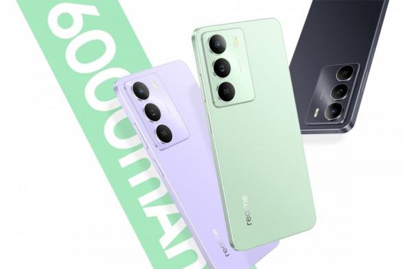 Realme تكشف عن C73 ببطارية ضخمة وتصميم فائق النحافة